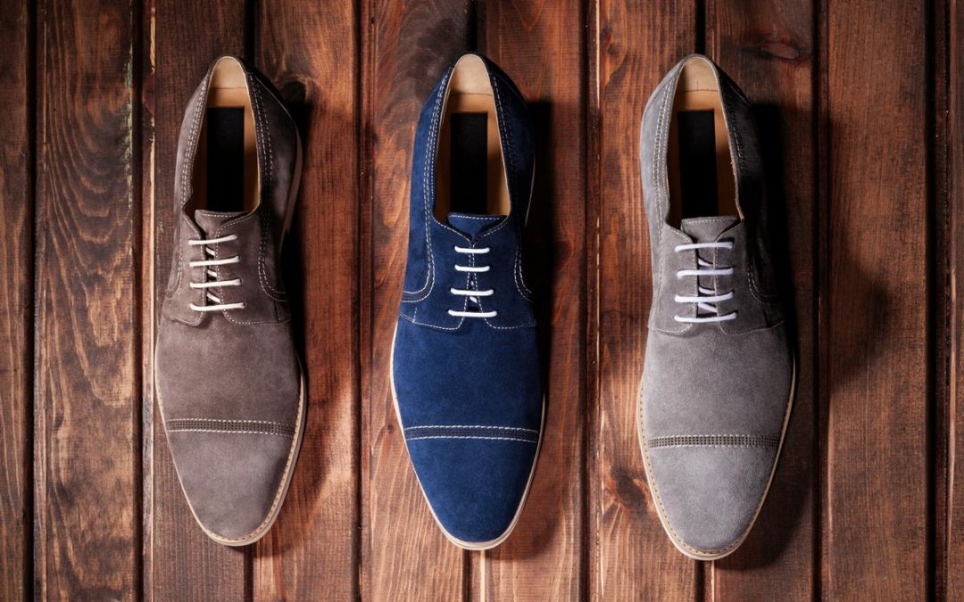 How to Dye Suede Shoes  Blue suede boots, Suede leather shoes