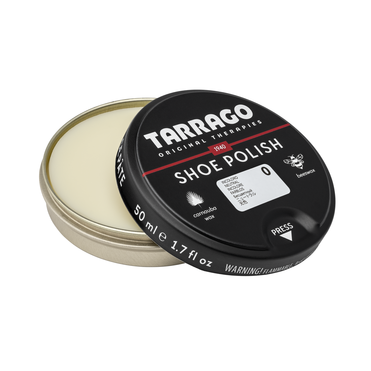 Shoe polish store natural waxes