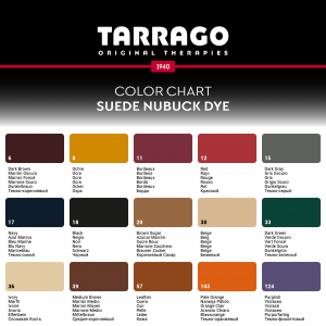 Ask us a color to dye your nubuck shoes... We have it! - Tarrago