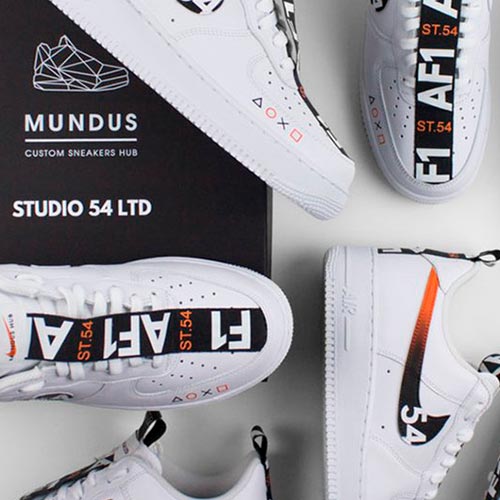 mundus custom sneakers